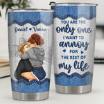 Custom Name Romantic Couple Gifts - Personalized Tumbler