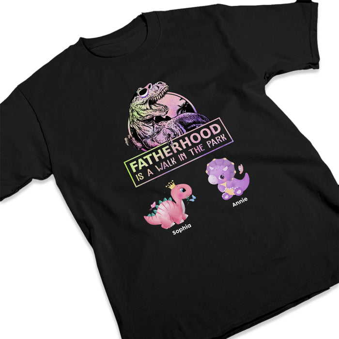 Custom Name Fatherhood Gifts for Dads - Personalized Apparel