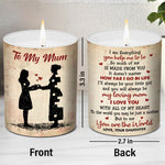 Daughter to Mom Love Gifts - Scented Candle