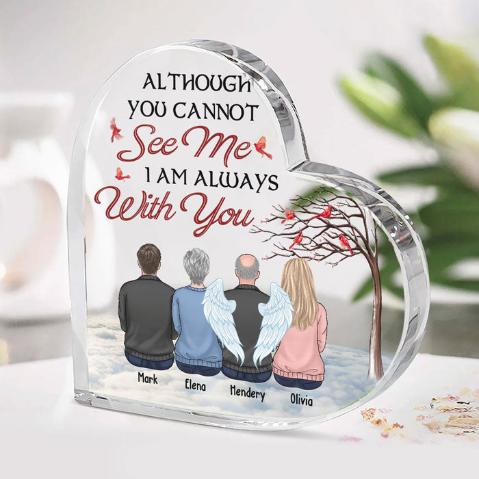 Custom Name Memorial Angel Gifts - Personalized Shaped Acrylic Plaque