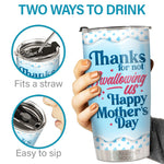 Custom Funny Sperm Mother's Day Gifts for Mom - Personalized Tumbler