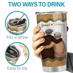 Custom Name Romantic Couple Gifts - Personalized Tumbler