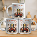 Custom Name Mother Daughter Gifts - Personalized Mugs