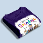 Custom Name Grandma Gifts - Personalized Apparel