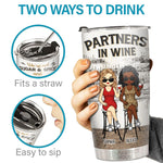 Custom Name Wine Gifts for Best Friends - Personalized Tumbler