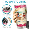 Beach In Souls - Personalized Tumbler - Gift For Bestie