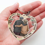 Custom Name Anniversary Gifts for Couples - Personalized Acrylic Keychain