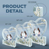 The Love Between Us Lasts Forever - Family Personalized Custom Shaped Acrylic Plaque - Mother's Day, Birthday Gift For Mom