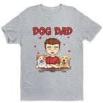 Custom Name Dog Dad Gifts for Dog Lovers - Personalized Apparel