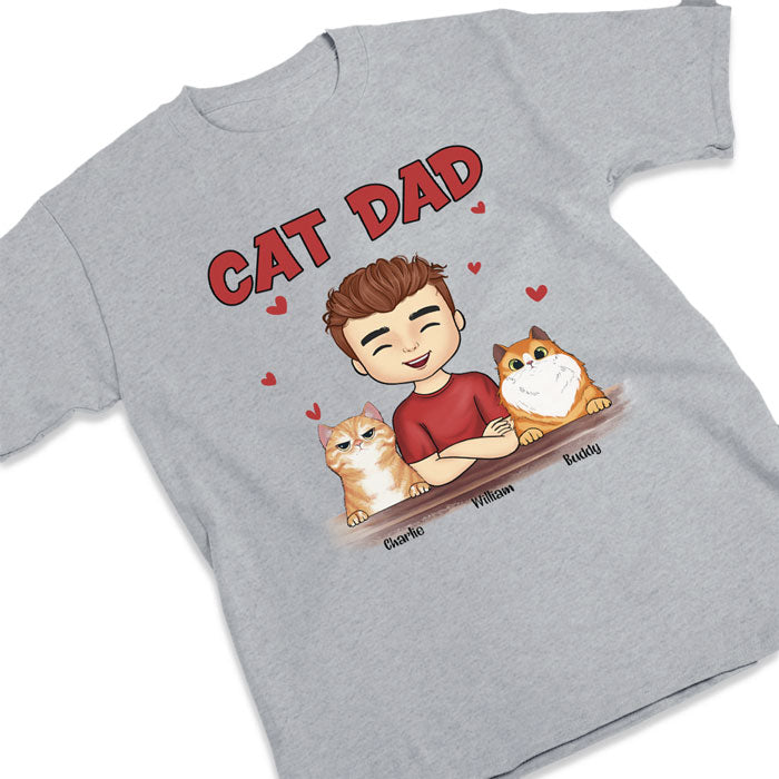 Custom Name Dog Dad Gifts for Dog Lovers - Personalized Apparel