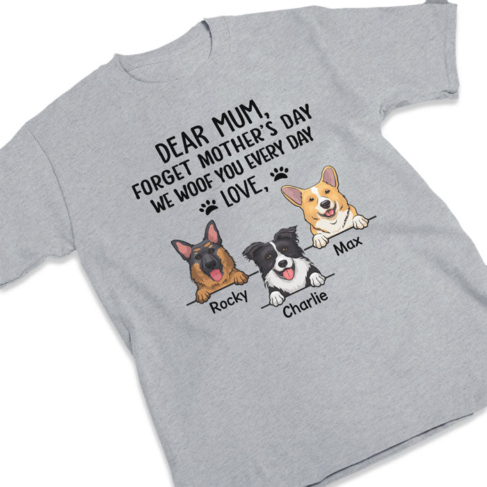 Custom Name Mother's Day Gifts for Dog Moms - Personalized Apparel