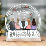 Custom Family Memorial Angel Gifts - Personalized Shaped Acrylic Plaque