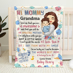 Custom Name Mother's Day Gifts for Mom - Personalized Blanket
