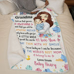 Custom Name Mother's Day Gifts for Mom - Personalized Blanket