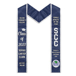 Custom Name Graduation Volleyball Gifts for Women - Personalized Stoles
