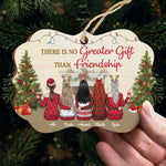Custom Name Christmas Friendship Gifts for Women - Personalized Ornament