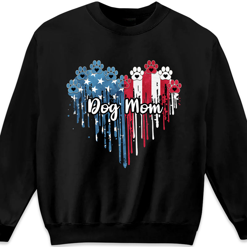 Dog Mom Patriotic Gifts for Women - Apparel