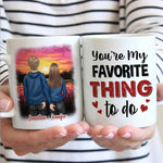 Custom Name Favorite Thing Gifts for Couples - Personalized Mugs