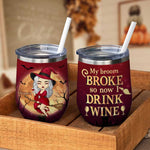 Custom Name Witch Gifts for Women - Personalized Wine Tumbler
