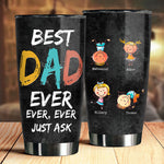Custom Name Best Dad Gifts for Father's Day - Personalized Tumbler