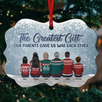 Custom Name Christmas Brothers and Sisters Gifts - Personalized Ornament