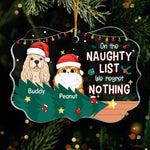 Custom Name Pet Christmas Gifts for Pet Lovers - Personalized Ornament