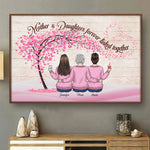 Custom Name Mother Daughter Gifts - Personalized Poster