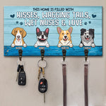 Custom Dog Name Gifts for Dog Lovers - Personalized Key Holder