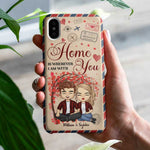 Custom Name Couple Love Gifts - Personalized Phone Case