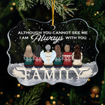 Custom Name Memorial Family Christmas Gifts - Personalized Ornament