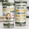 I Work Hard So That My Cats Can Have A Better Life - Personalized Tumbler - Gift For Cat Lovers, Cat Owners, Cat Gift, Gift For Pet Lovers