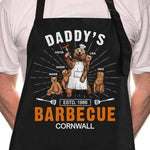 Custom Name Daddy's Barbecue Gifts for Dad - Personalized Apron