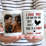 Custom Photo Funny Couple Gifts - Personalized Mugs