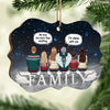 We Miss You More Than Anything - Memorial Personalized Custom Ornament - Wood Benelux Shaped - Sympathy Gift, Christmas Gift For Family Members