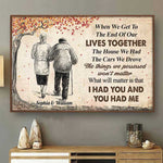 Custom Name Forever Love Gifts for Couples - Personalized Poster