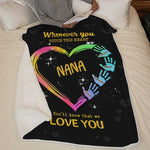 Custom Name Grandmother Love Gifts - Personalized Blanket