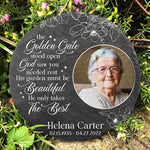 Custom Photo Memorial Garden Decor - Personalized Memorial Stone