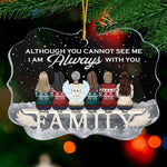 Custom Name Memorial Family Christmas Gifts - Personalized Ornament