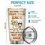 Custom Funny Father's Day Gifts for Dad - Personalized Tumbler