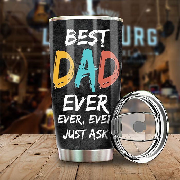 Custom Name Best Dad Gifts for Father's Day - Personalized Tumbler