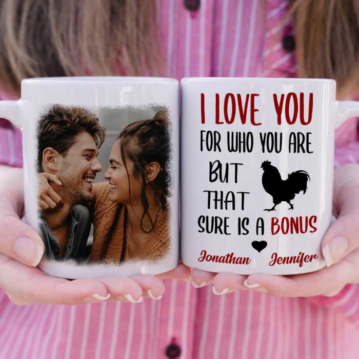Custom Photo Funny Couple Gifts - Personalized Mugs