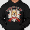 Property Of My Dog - Gift for Dog Lovers - Personalized Unisex T-Shirt, Hoodie
