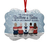 Life Is Better With Brothers And Sisters - Personalized Custom Benelux Shaped Wood, Aluminum Christmas Ornament - Gift For Siblings, Christmas New Arrival Gift