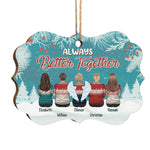 Custom Name Family Christmas Gifts - Personalized Ornament