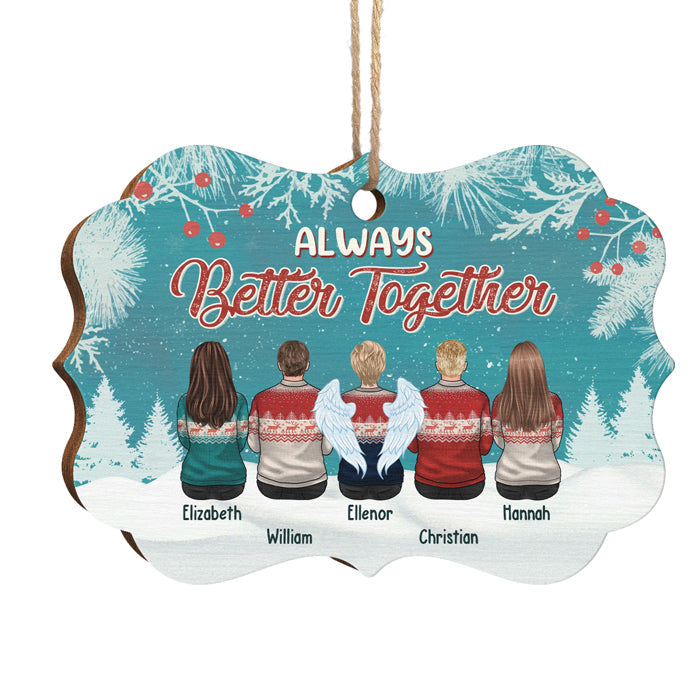Custom Name Family Christmas Gifts - Personalized Ornament