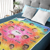Best Dad Ever - Personalized Custom Blanket - Upload Image, Gift For Family, Christmas Gift