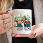 Custom Camping Couple Gifts - Personalized Mugs