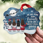 Custom Name Christmas Friends Gifts - Personalized Ornament