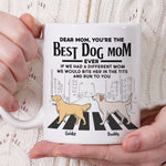 Custom Name Funny Dog Dad Gifts for Men - Personalized Mug