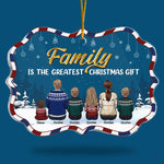 Custom Name Family Christmas Gifts - Personalized Ornament